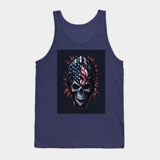 American Skull Tank Top